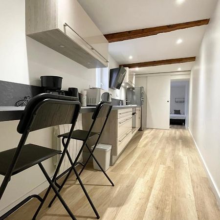 #Cf In White&Gray Center Apartment Grenoble Bagian luar foto