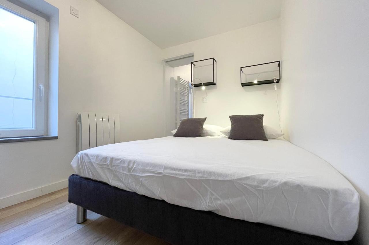 #Cf In White&Gray Center Apartment Grenoble Bagian luar foto